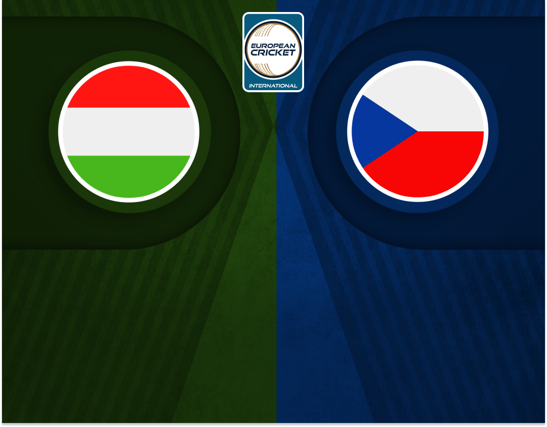 Match 1 of eci hungary, 2024: hungary vs czechia banner