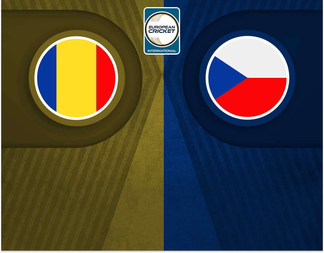 Match 3 of eci hungary, 2024: romania vs czechia banner
