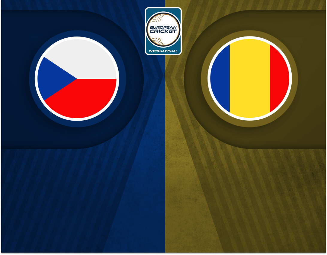 Match 6 of eci hungary, 2024: czechia vs romania banner