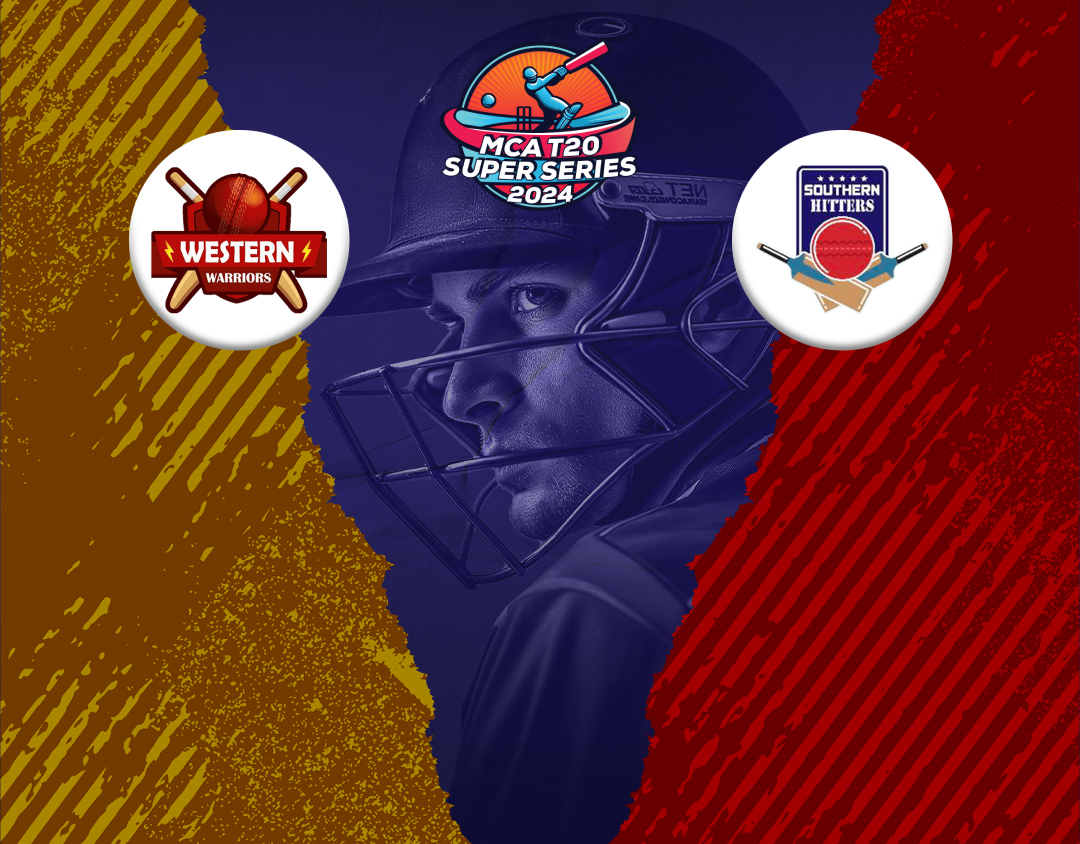 3rd place play-off of mca mens t20 super series, phase 1: western warriors vs southern hitters banner