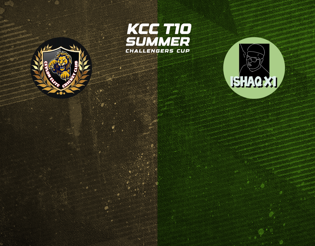 Match 4 of kcc t10 summer challengers cup, 2024: cecc-b vs ishaq xi banner