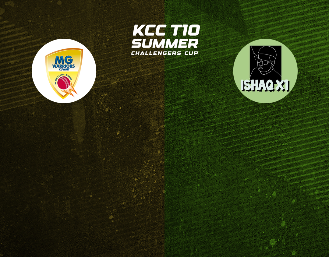 Match 8 of kcc t10 summer challengers cup, 2024: kuwait mavericks vs ishaq xi banner