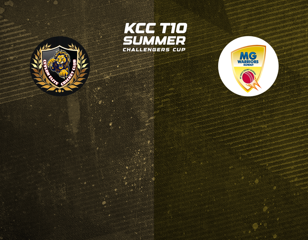 Match 16 of kcc t10 summer challengers cup, 2024: cecc-b vs kuwait mavericks banner