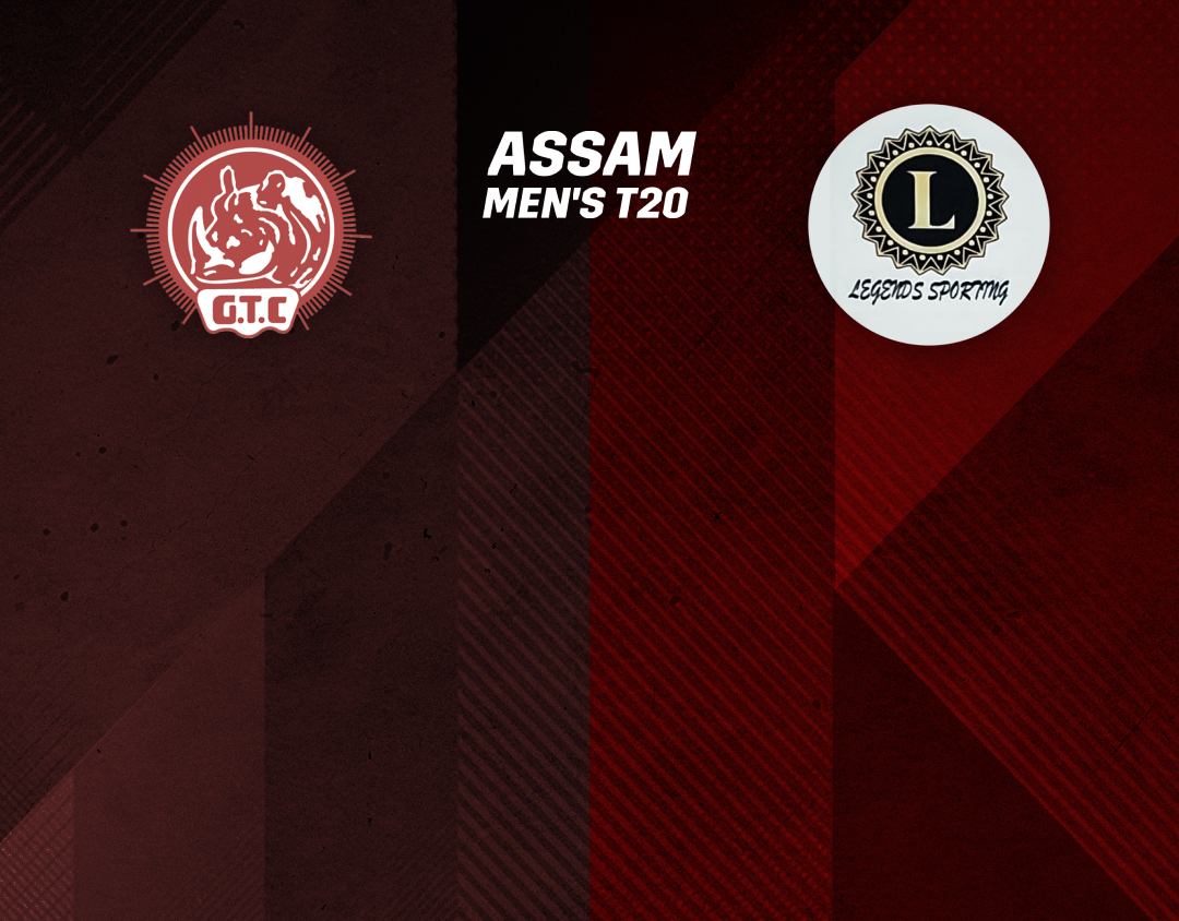 Match 13 of assam men's t20: gauhati town club vs legend sporting club banner