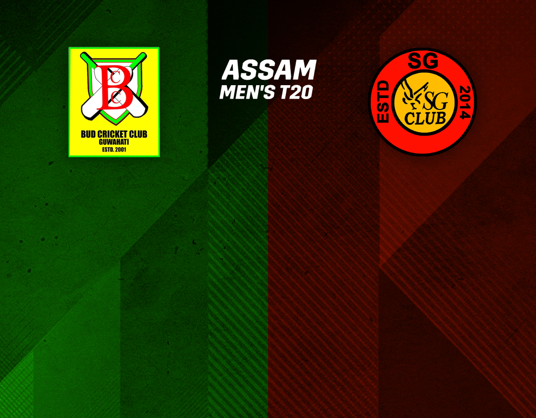 Match 30 of assam men's t20: bud cricket club vs sath gaon club banner