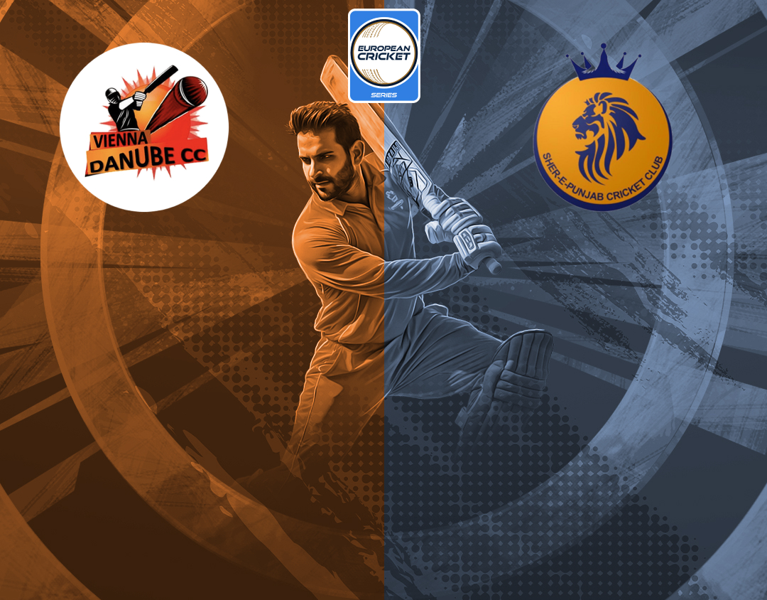 Match 13 of ecs austria, 2024: vienna danube vs sher-e punjab vienna banner