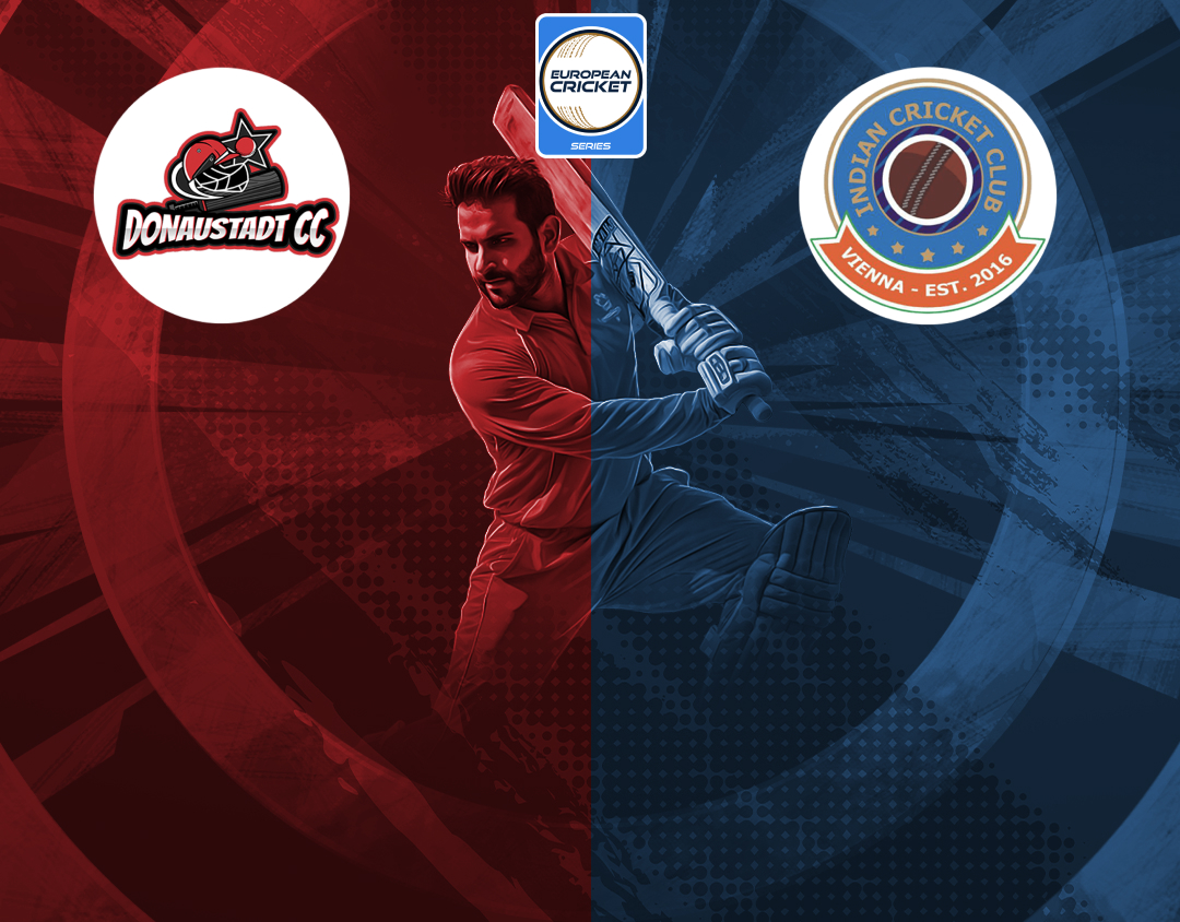 Match 16 of ecs austria, 2024: donaustadt vs indian cc vienna banner