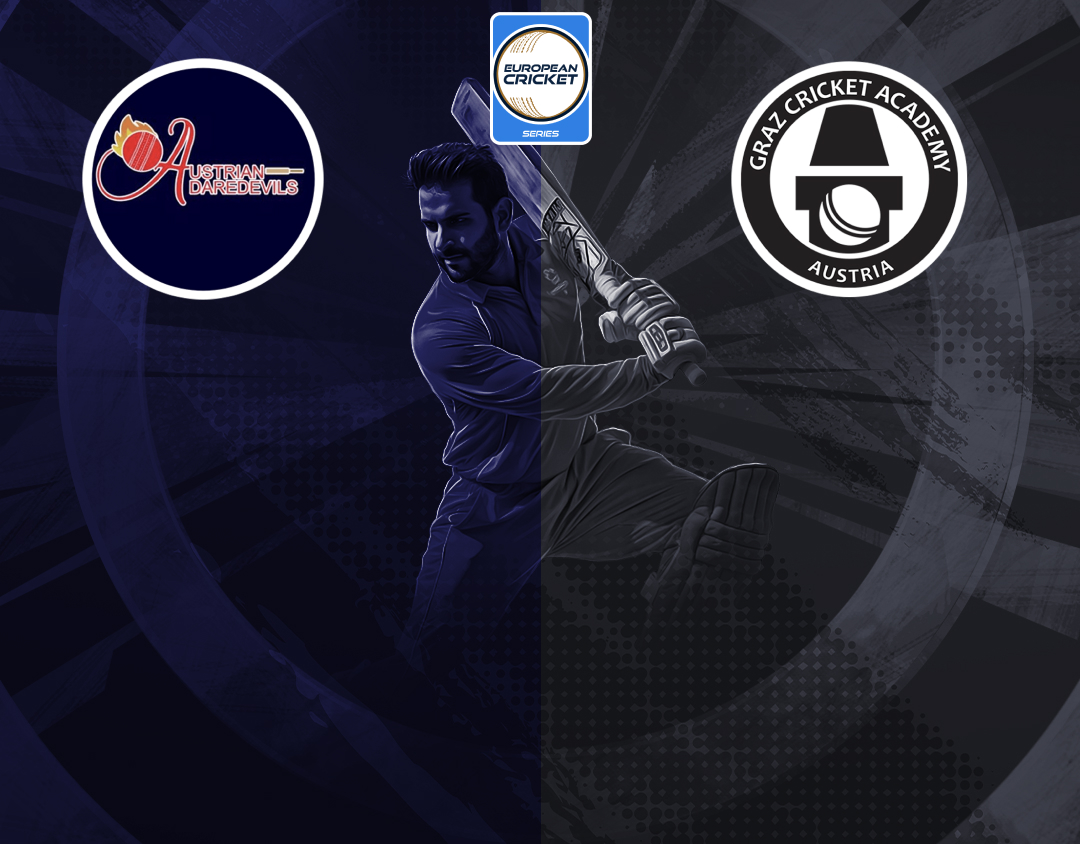 Match 23 of ecs austria, 2024: austrian daredevils vs graz cricket academy banner
