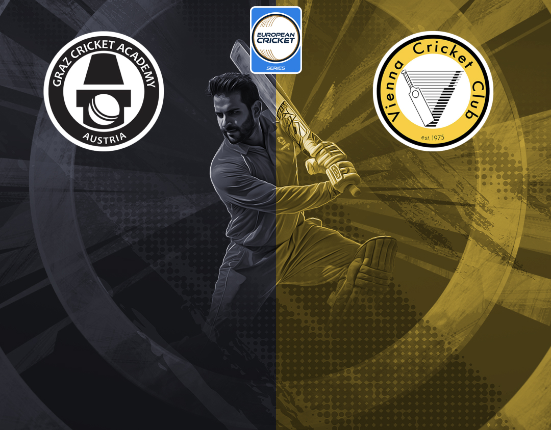Match 25 of ecs austria, 2024: graz cricket academy vs vienna cc banner