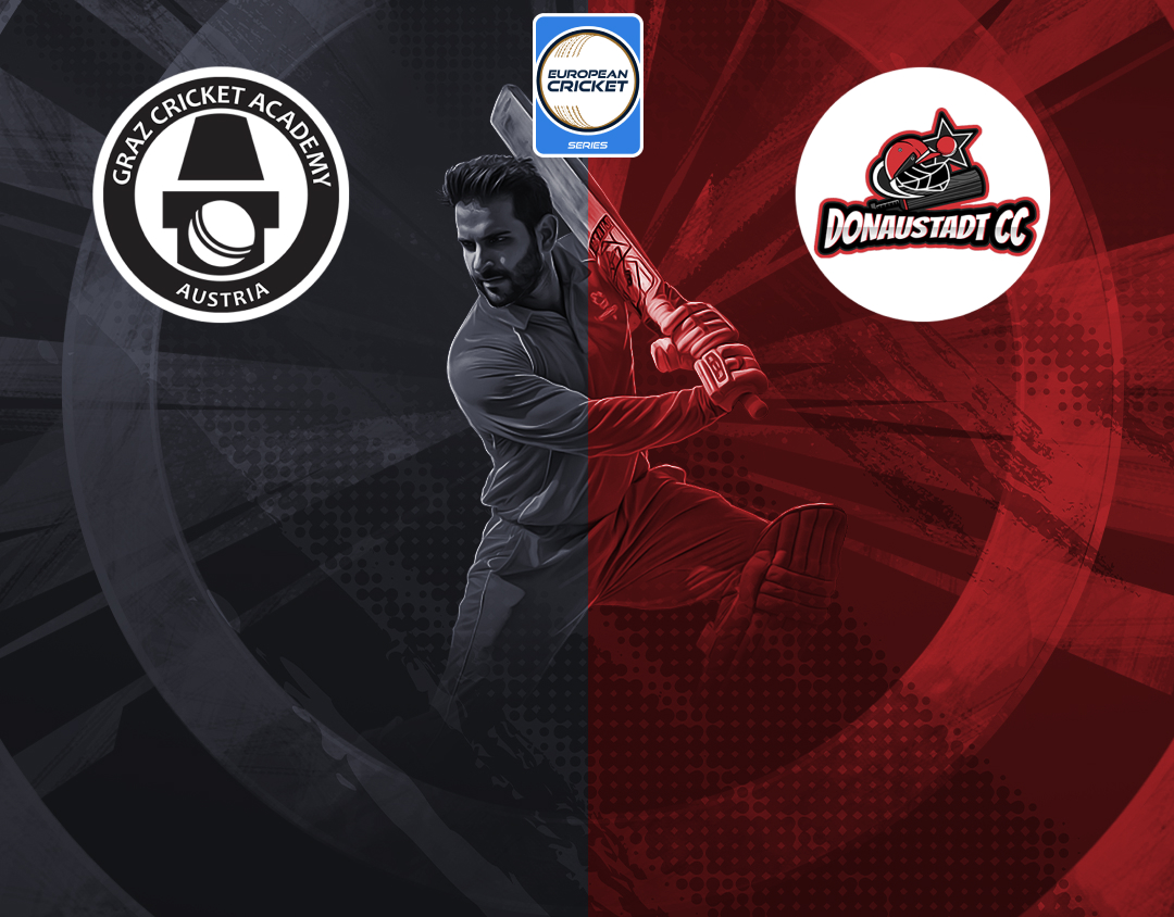 Match 28 of ecs austria, 2024: graz cricket academy vs donaustadt banner
