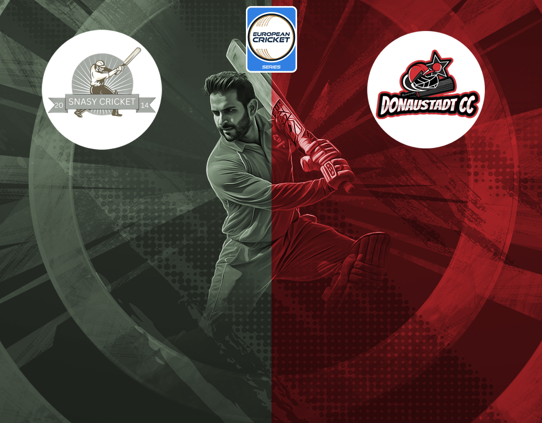 Match 40 of ecs austria, 2024: snasy vs donaustadt banner