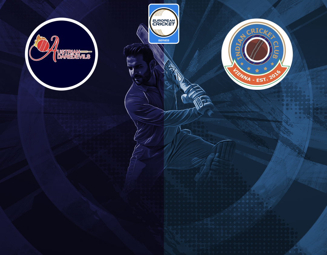 Match 45 of ecs austria, 2024: austrian daredevils vs indian cc vienna banner