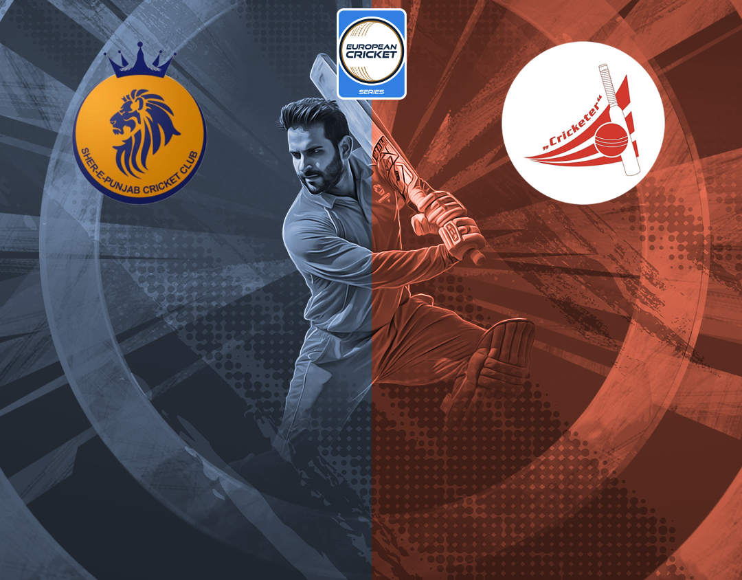 Match 54 of ecs austria, 2024: sher-e punjab vienna vs cricketer cc banner
