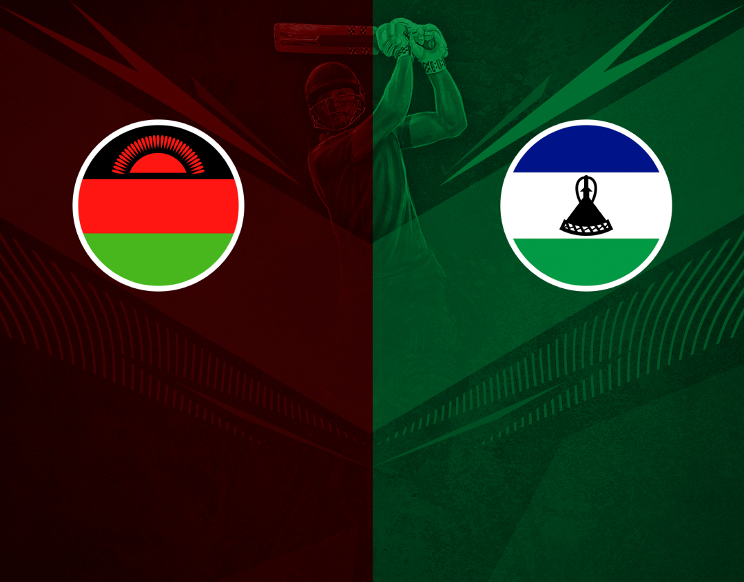 Match 1 of icc men's t20 wc africa sub regional qualifier a: malawi vs lesotho banner