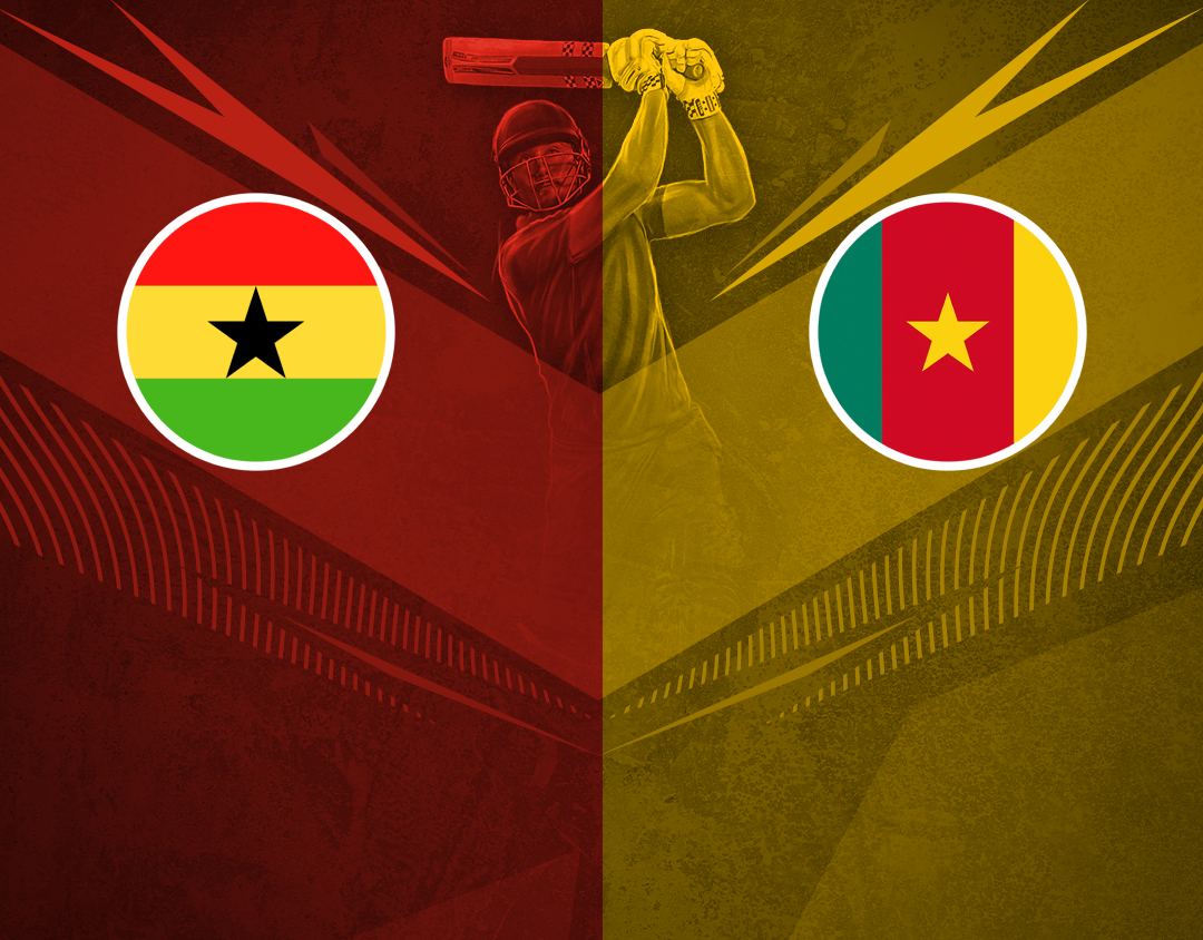 Match 2 of icc men's t20 wc africa sub regional qualifier a: ghana vs cameroon banner