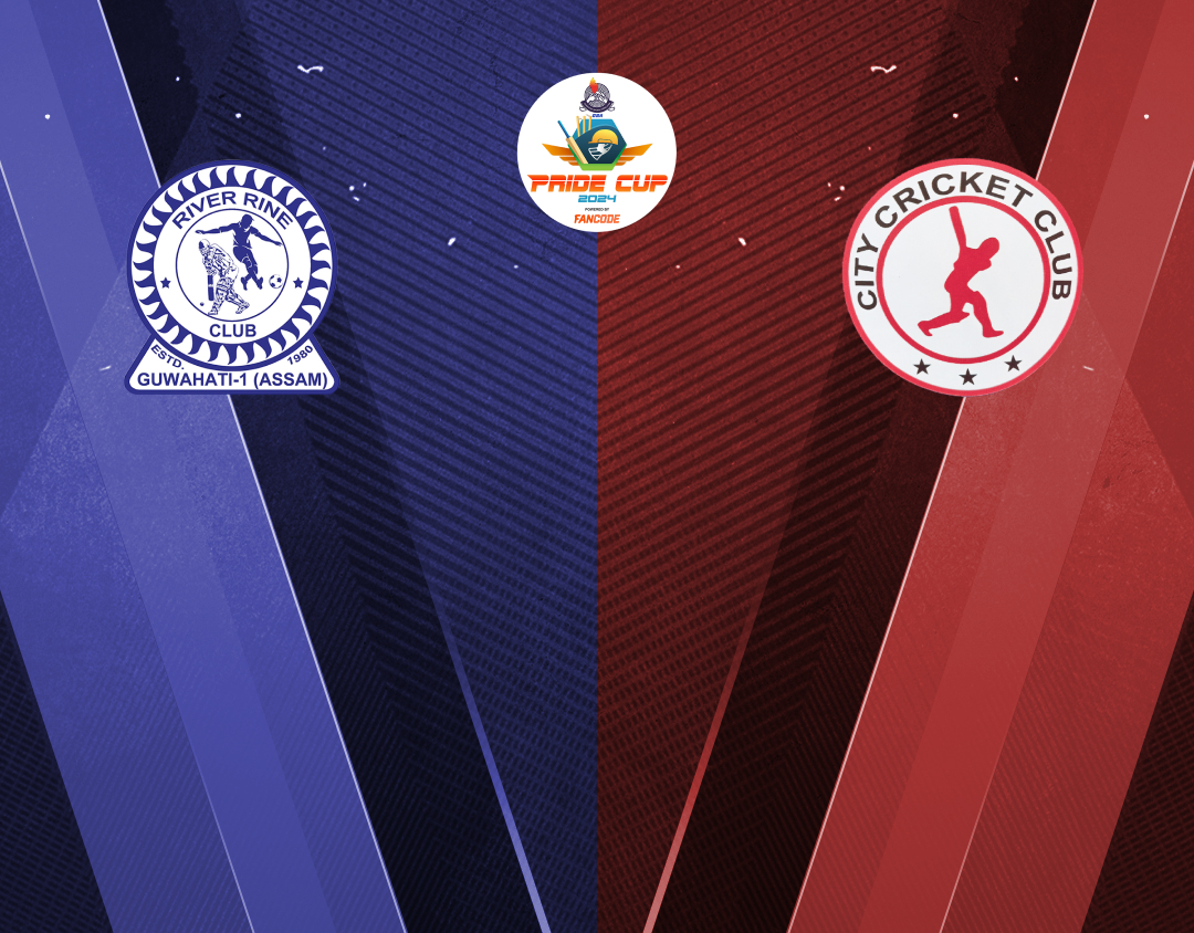 1st semi-final of gsa pride cup 2024: river rine club vs city cricket club banner