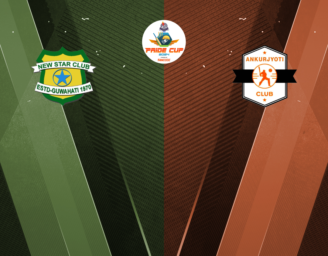 Match 14 of gsa pride cup 2024: new star club vs ankurjyoti club banner