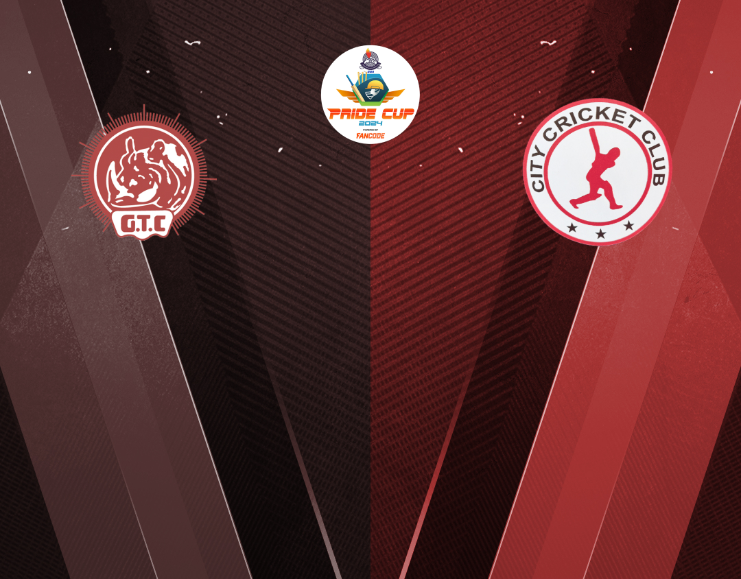 Match 15 of gsa pride cup 2024: gauhati town club vs city cricket club banner