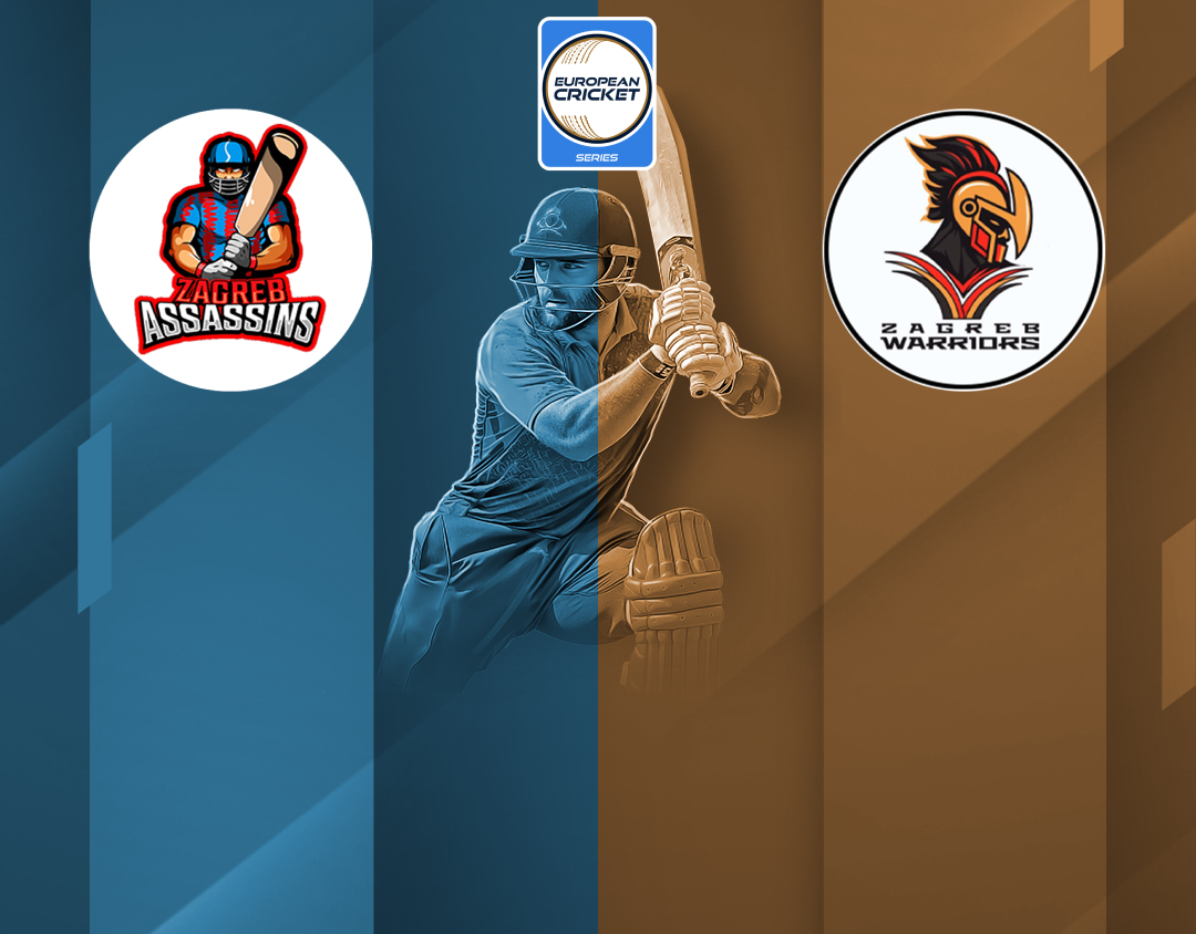 Match 1 of ecs croatia, 2024: zagreb assassins vs zagreb warriors banner