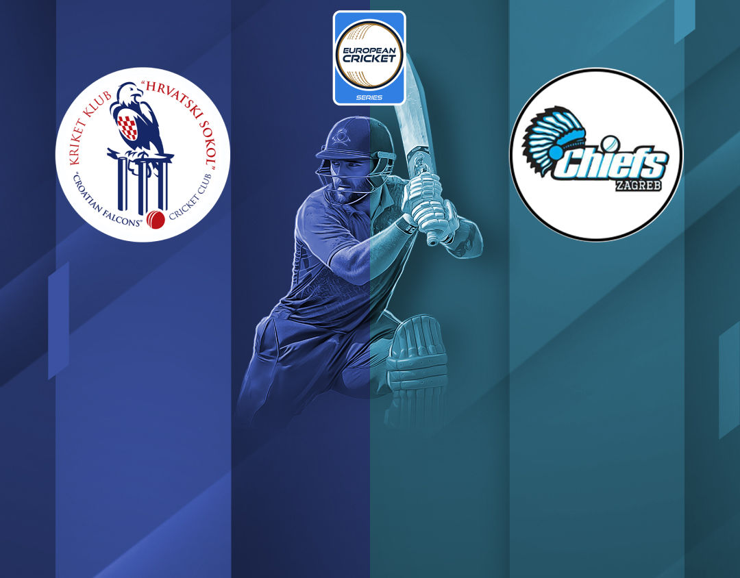 Match 18 of ecs croatia, 2024: zagreb sokol vs zagreb chiefs banner