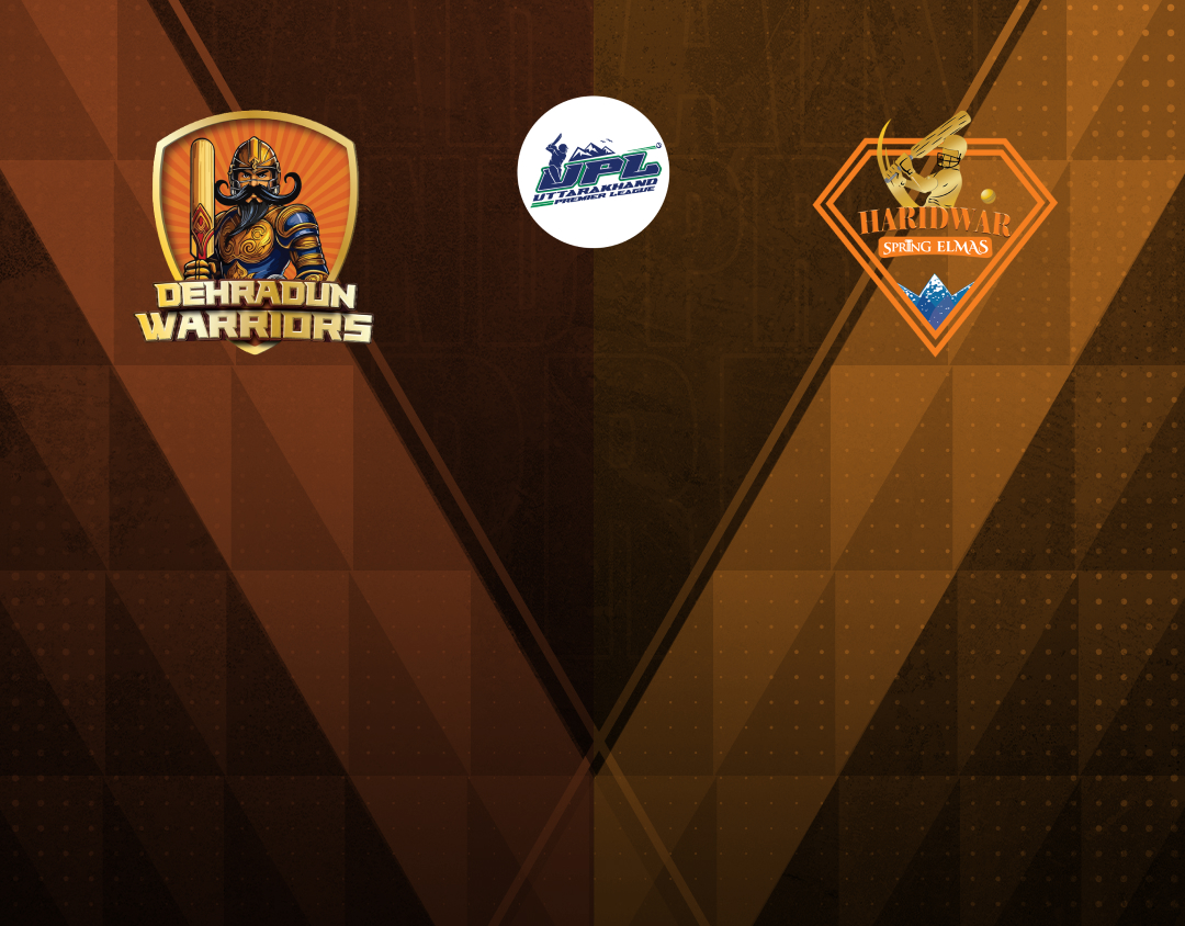 Match 1 of patanjali uttarakhand premier league, 2024: dehradun warriors vs haridwar spring elmas banner