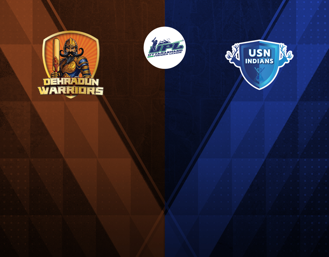 Match 9 of patanjali uttarakhand premier league, 2024: dehradun warriors vs usn indians banner