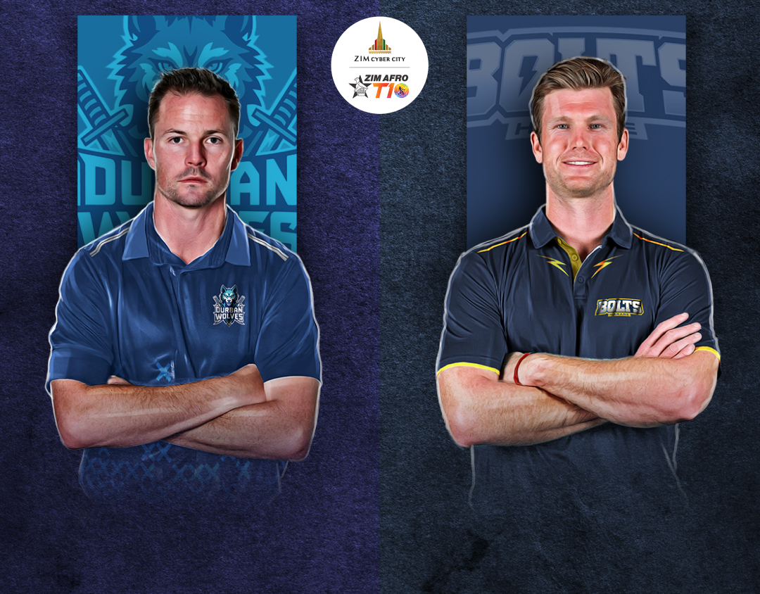 Match 16 of zim afro t10, 2024: durban wolves vs harare bolts banner