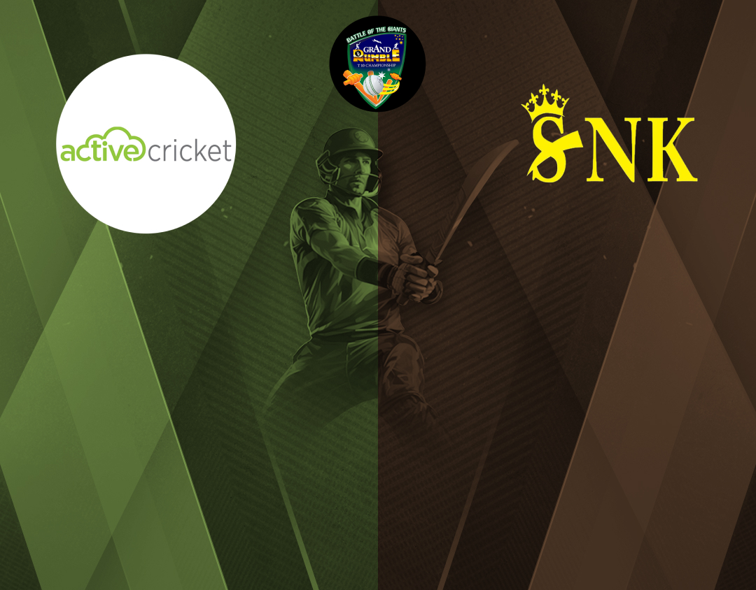 Match 8 of grand rumble t10 championship season 4, 2024: active cc vs snk lions, malaysia banner