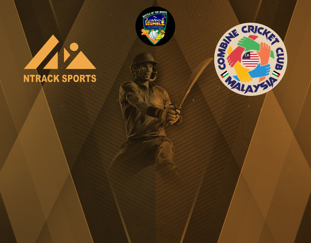Match 9 of grand rumble t10 championship season 4, 2024: nt rack sports club vs combined cricket club banner