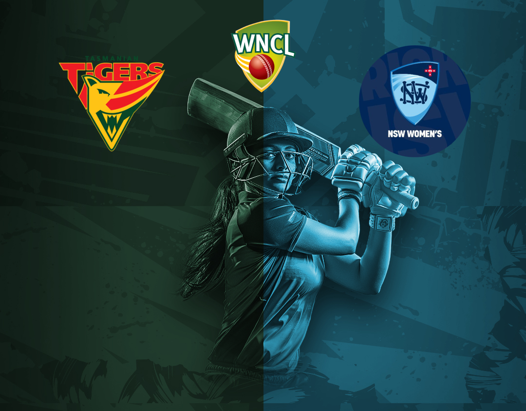 Match 14 of wncl, 2024-25: tasmania women vs new south wales breakers banner