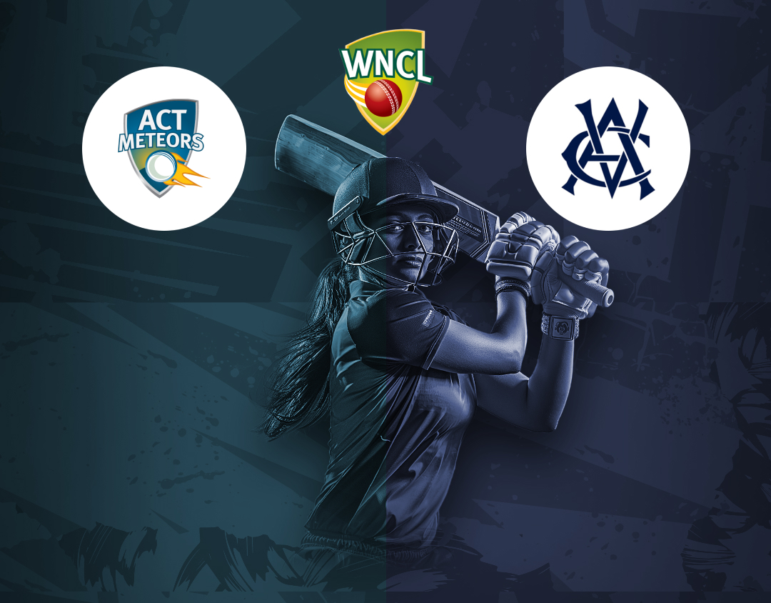 Match 23 of wncl, 2024-25: act meteors vs victoria women banner
