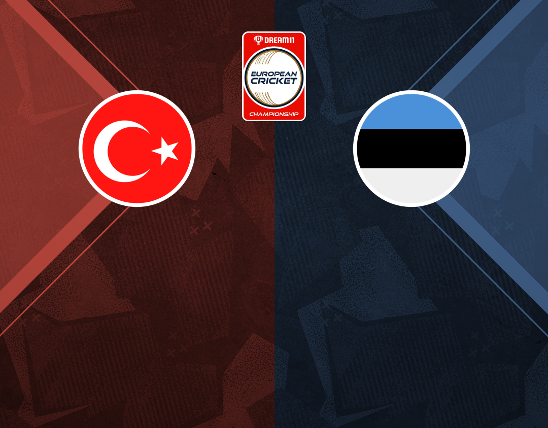 Group 1 - match 1 of dream11 european cricket championship, 2024: turkiye vs estonia banner