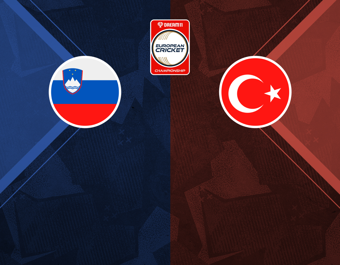 Group 1 - match 3 of dream11 european cricket championship, 2024: slovenia vs turkiye banner
