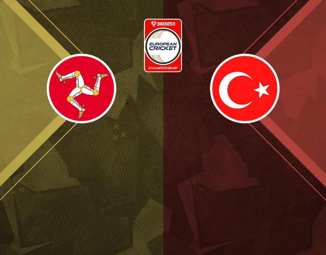 Group 1 - match 9 of dream11 european cricket championship, 2024: isle of man vs turkiye banner