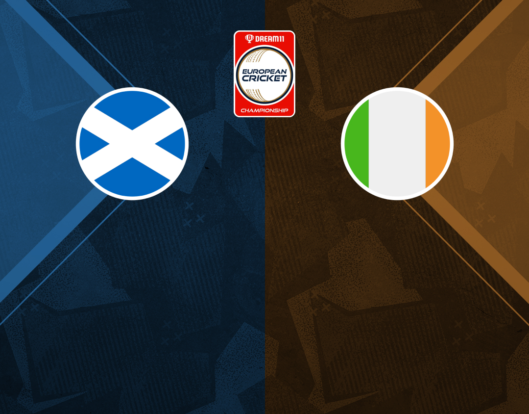 Group a - match 7 of dream11 european cricket championship, 2024: scotland xi vs ireland xi banner