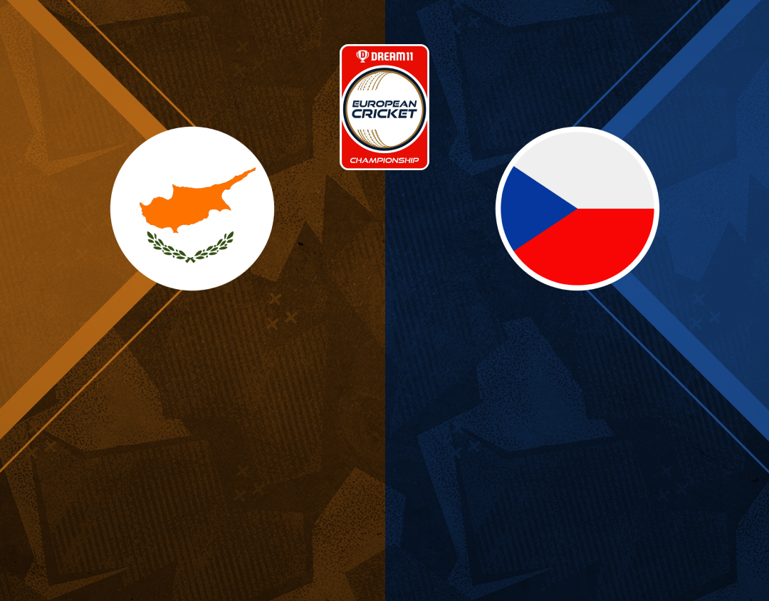 Group 2 - match 3 of dream11 european cricket championship, 2024: cyprus vs czechia banner