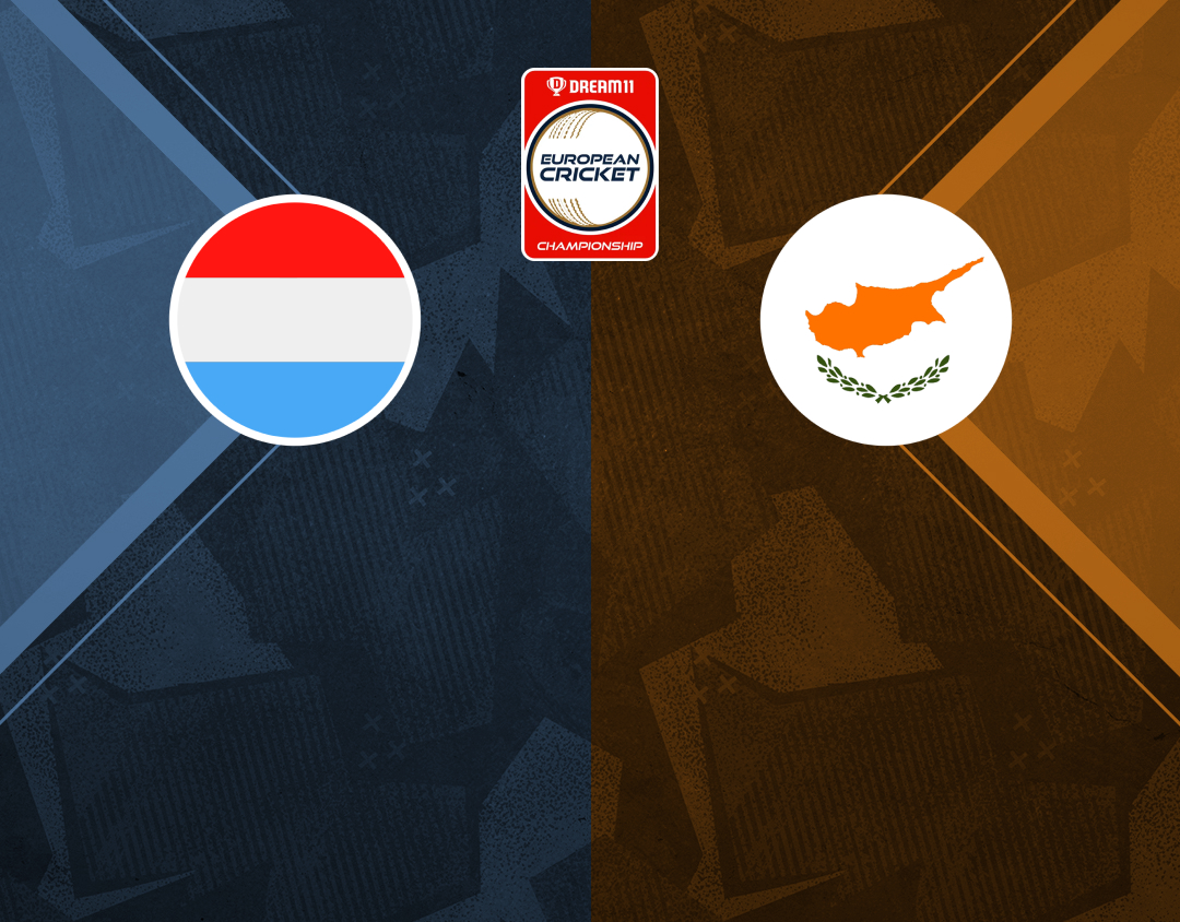 Group 2 - match 5 of dream11 european cricket championship, 2024: luxembourg vs cyprus banner