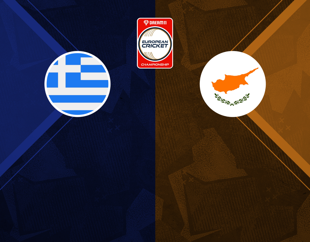Group 2 - match 8 of dream11 european cricket championship, 2024: greece vs cyprus banner