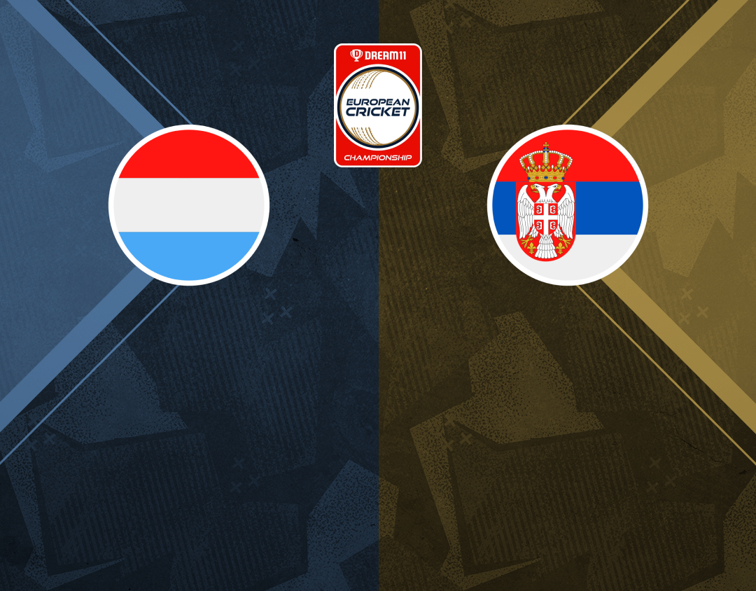 Group 2 - match 9 of dream11 european cricket championship, 2024: luxembourg vs serbia banner