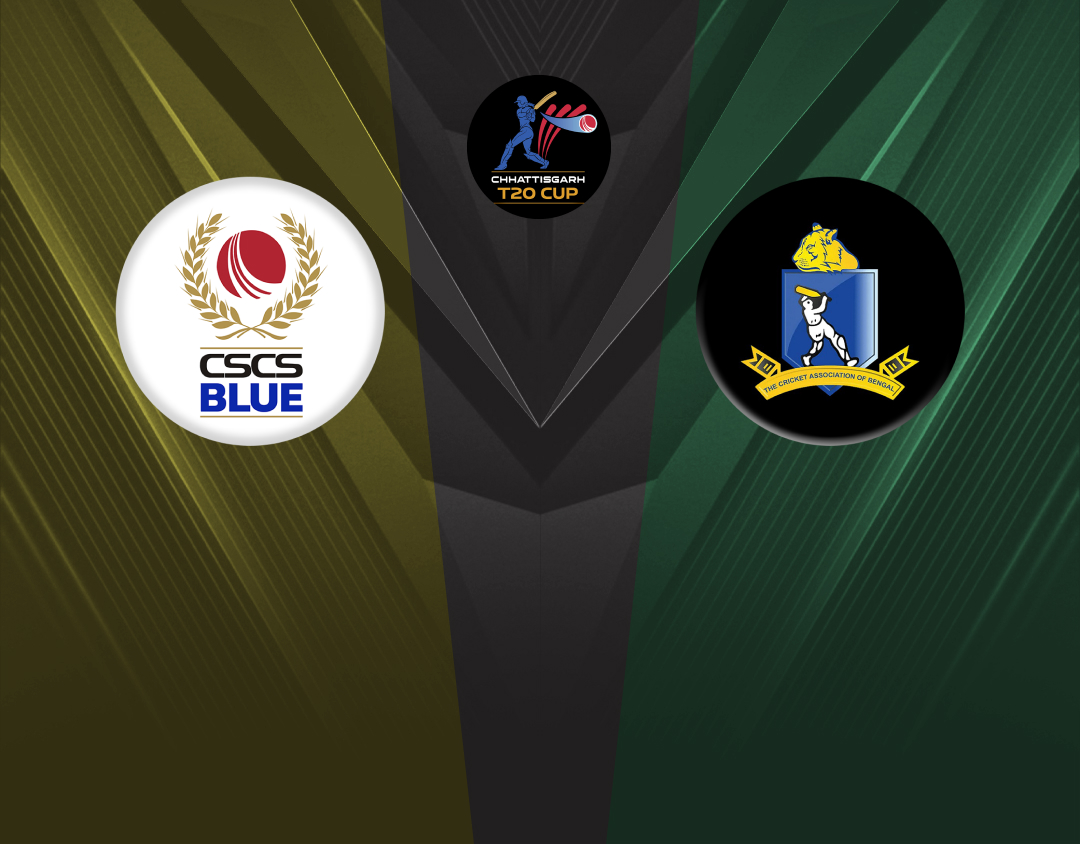 Match 3 of chhattisgarh women's t20 cup: chhattisgarh blue women vs bengal women banner
