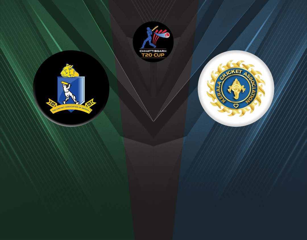 Match 12 of chhattisgarh women's t20 cup: bengal women vs kerala women banner