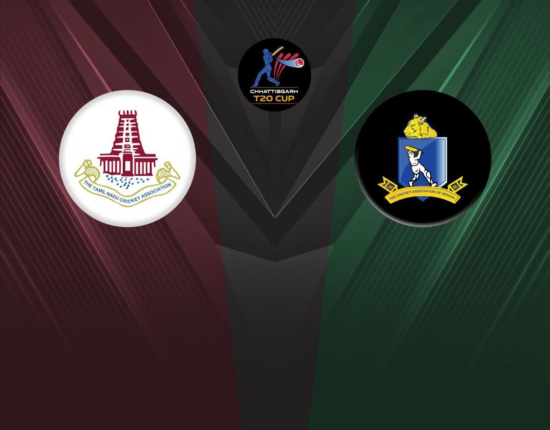 Match 14 of chhattisgarh women's t20 cup: tamil nadu women vs bengal women banner