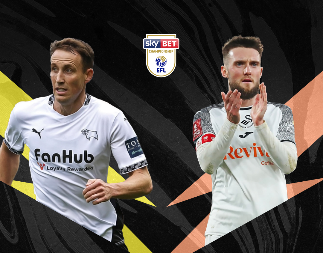 Match #64 of efl championship 2024-25 banner