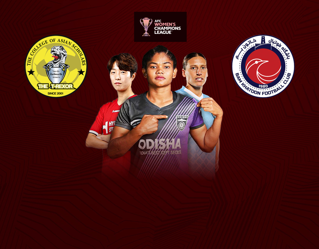 Match 18 of afc women's champions league 2024-25 banner