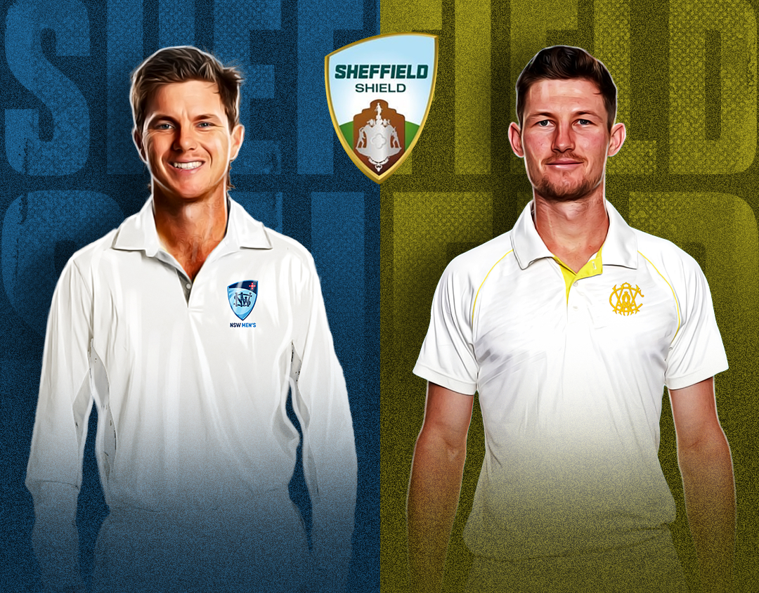 Match 16 of sheffield shield, 2024-25: new south wales vs western australia banner