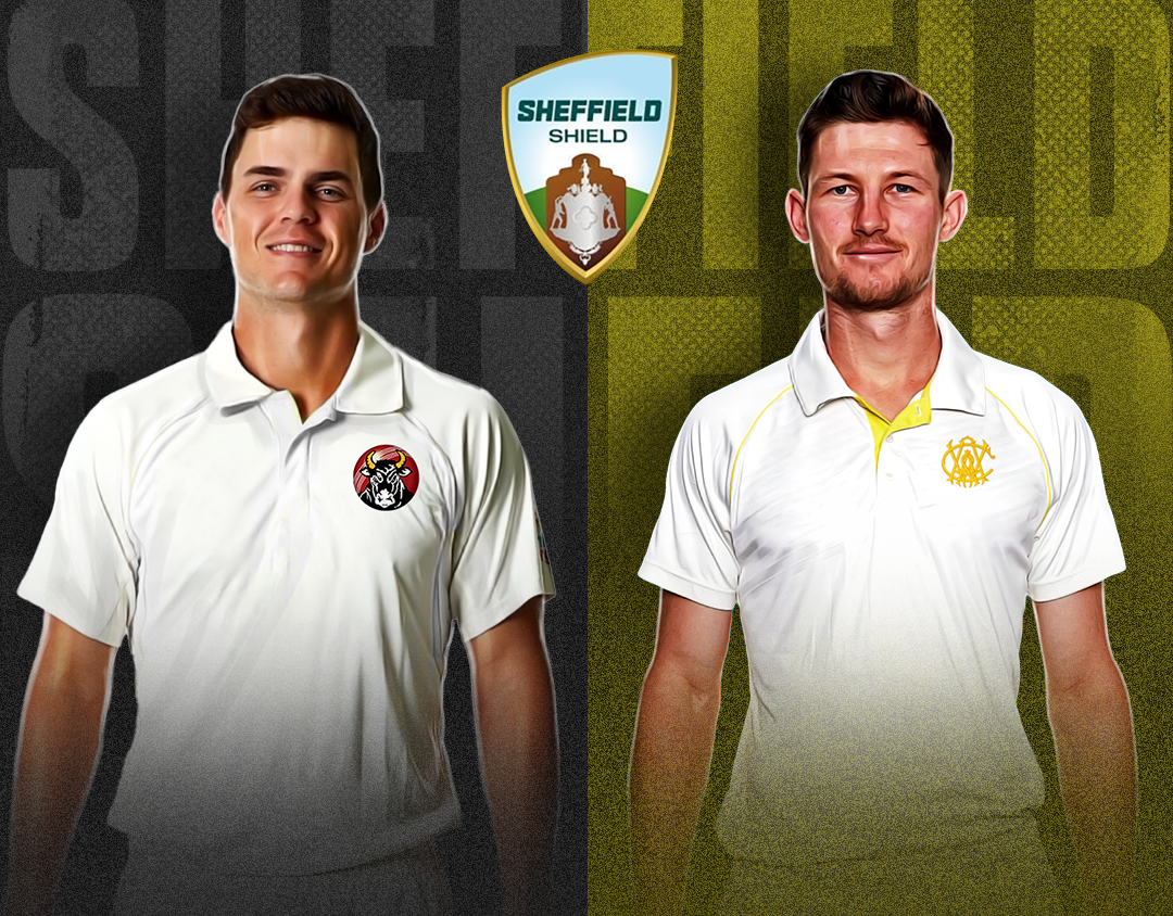 Match 23 of sheffield shield, 2024-25: queensland vs western australia banner