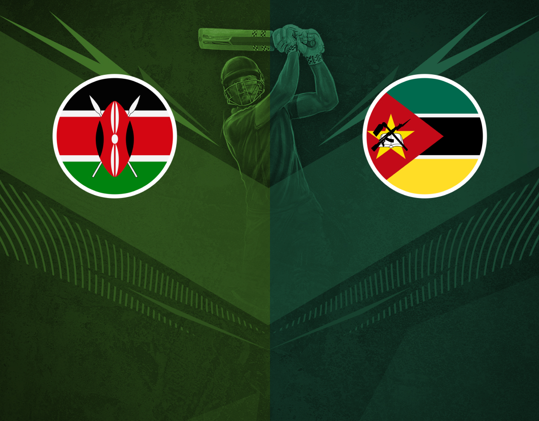 Match 3 of icc men's t20 wc africa sub regional qualifier b: kenya vs mozambique banner