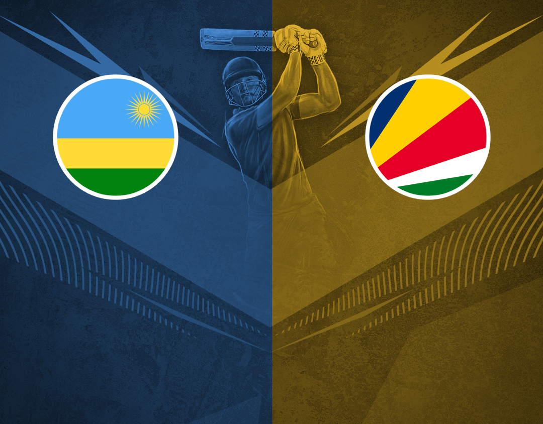 Match 4 of icc men's t20 wc africa sub regional qualifier b: rwanda vs seychelles banner