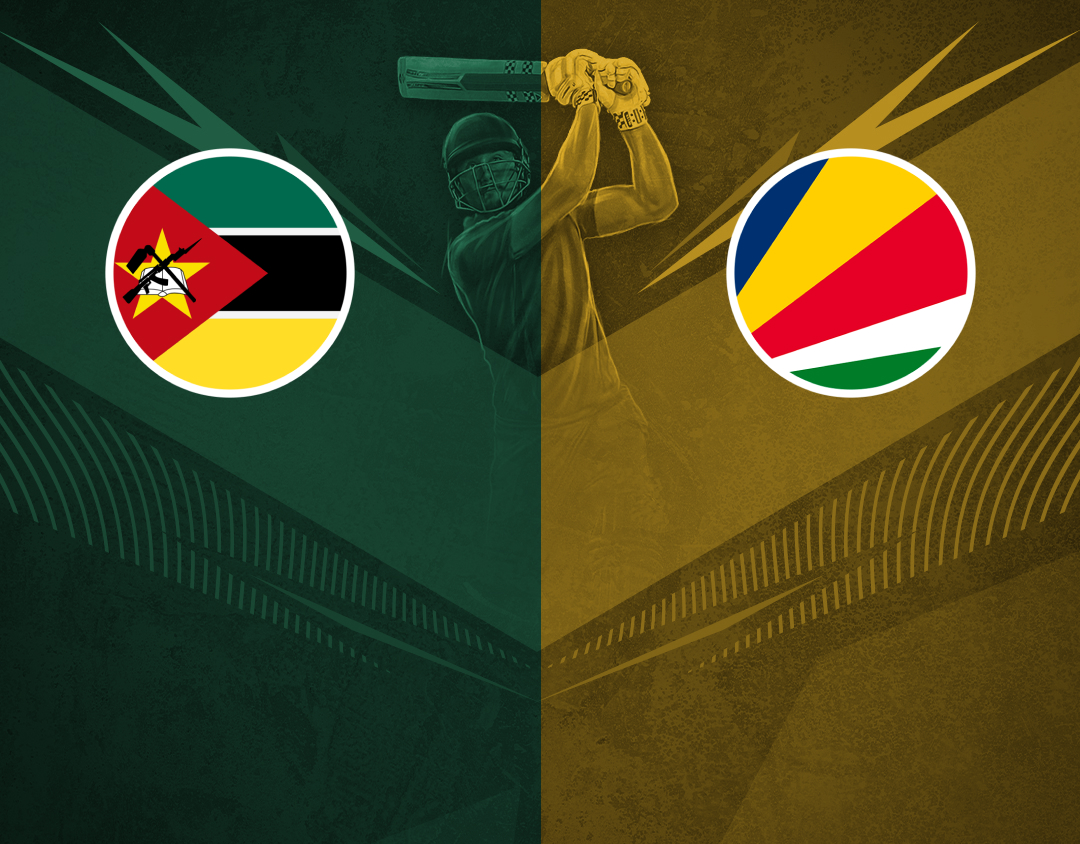  Of icc men's t20 wc africa sub regional qualifier b: mozambique vs seychelles banner