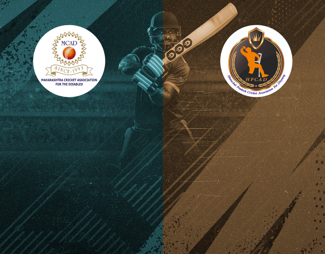 Match #5 of 4th national physical disability t20 championship : maharashtra divyang vs himachal pradesh divyang banner